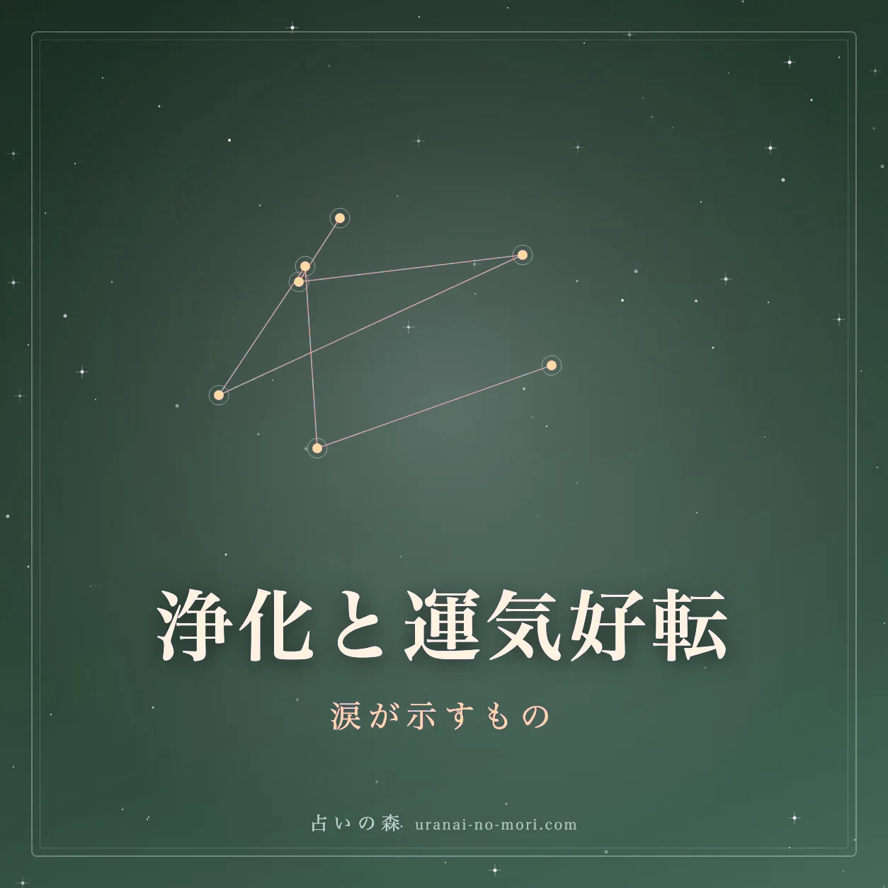 雨上がりの空に差し込む光と水滴のイメージ