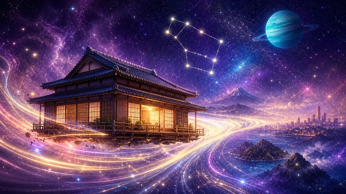 天王星双子座時代の引っ越し・新しい住まいのイメージ
